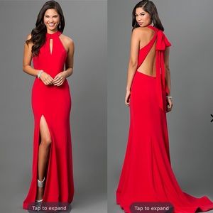 Open Back Terani Gown